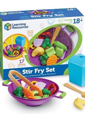Learning Resources Stir Fry Play Food Set